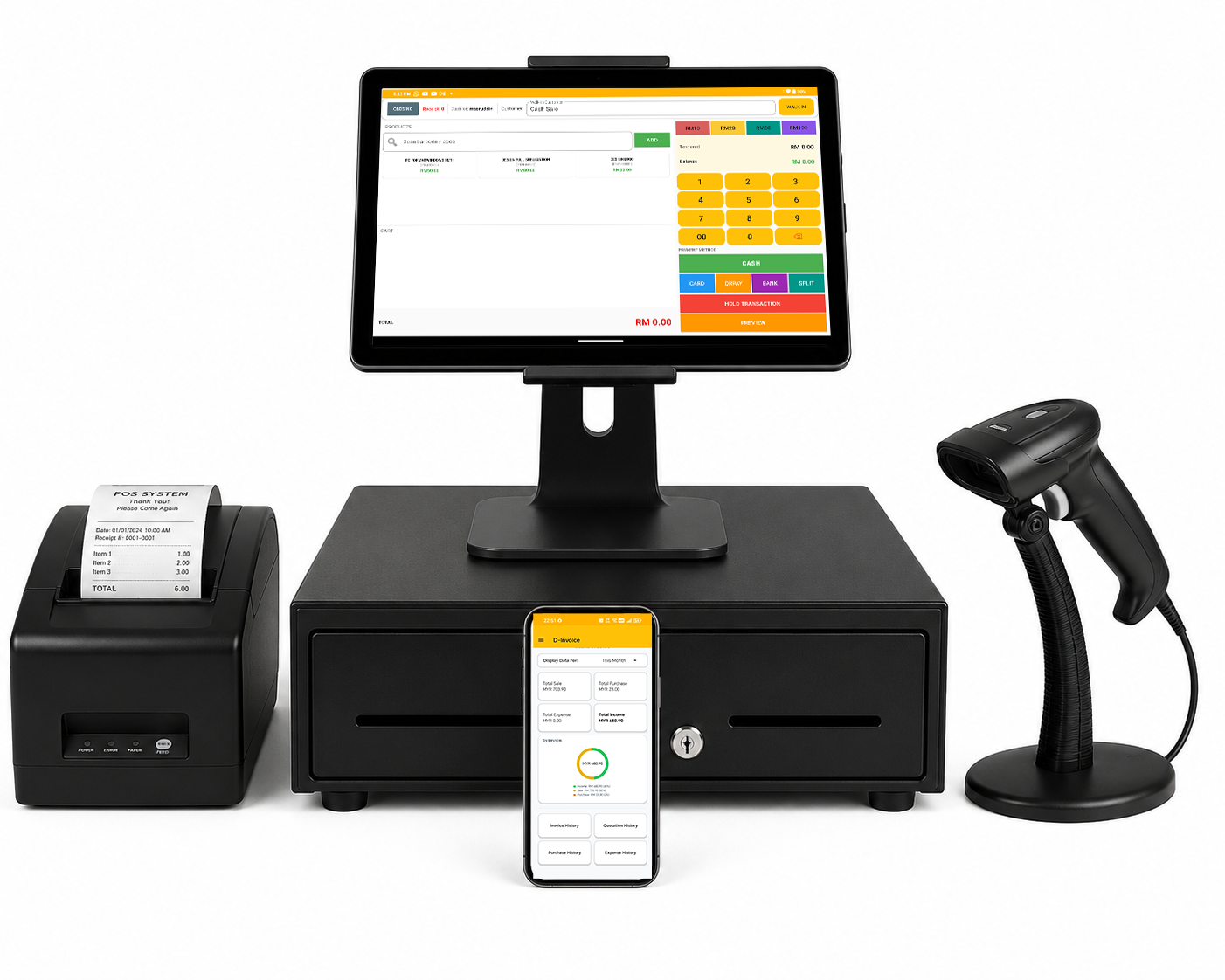 Antaramuka D-Invoice POS System